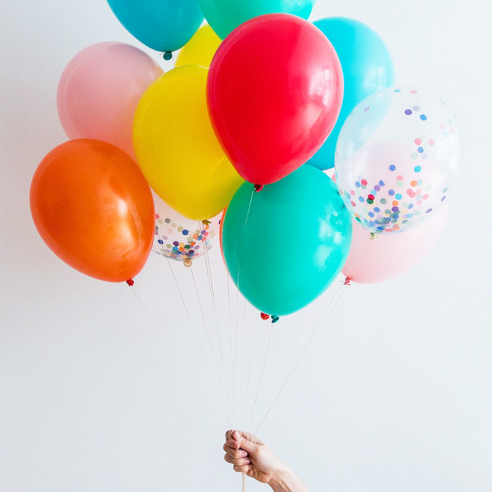 SET OF BIODEGRADABLE BALLOONS CLASSIC — by La fée raille