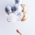 SET OF BIODEGRADABLE BALLOONS DISCO — by La fée raille