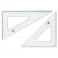 Set Square Ruler  (2pc)