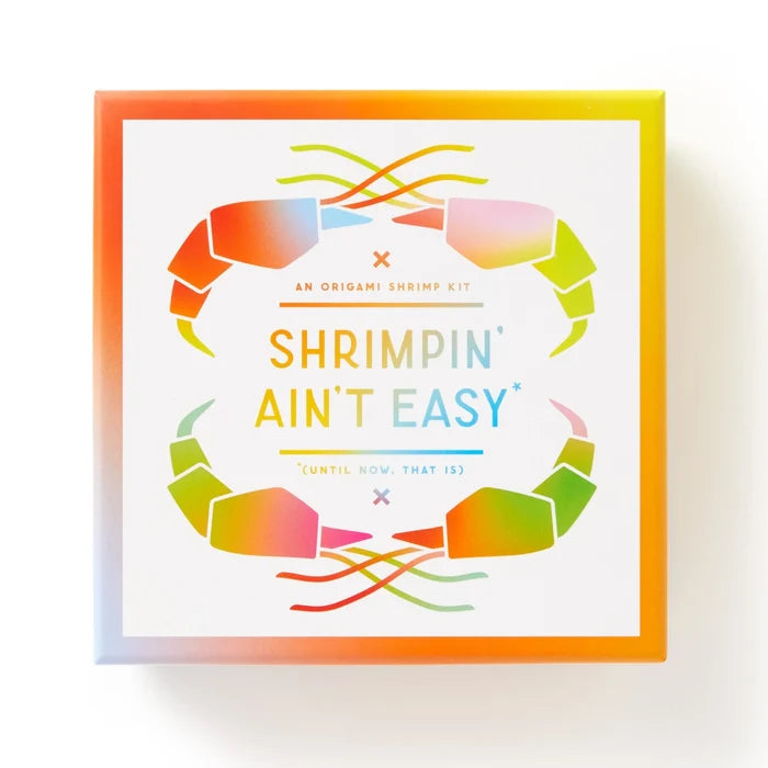 SHRIMPIN' AIN'T EASY Origami Kit — by Brass Monkey
