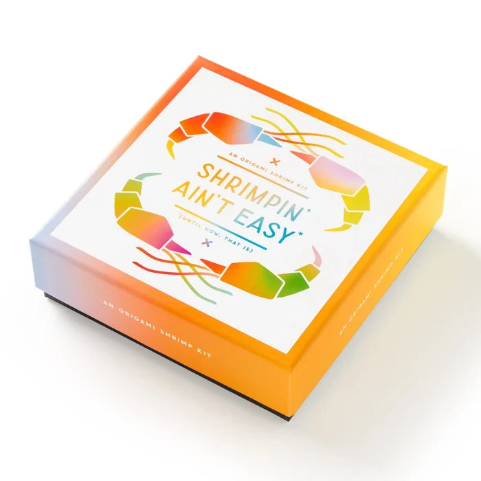 SHRIMPIN' AIN'T EASY Origami Kit — by Brass Monkey