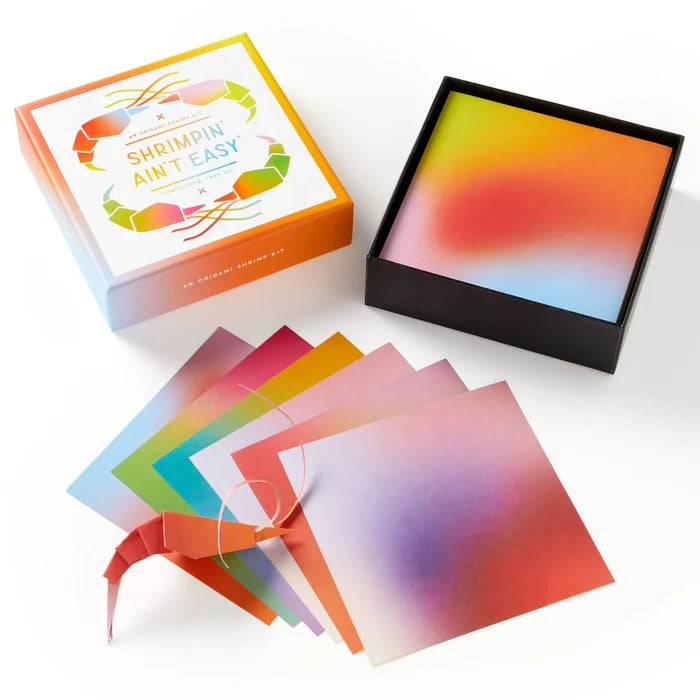 SHRIMPIN' AIN'T EASY Origami Kit — by Brass Monkey