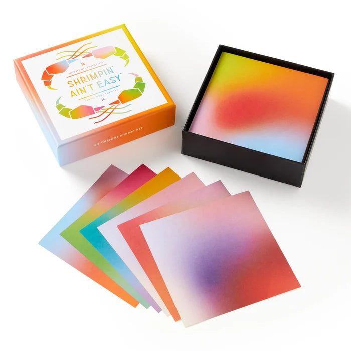 SHRIMPIN' AIN'T EASY Origami Kit — by Brass Monkey