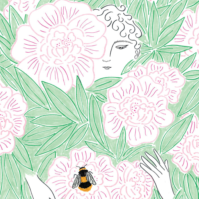 SHYNESS & TENDER CURIOSITY, 11" X 14" — by Isabelle Feliu