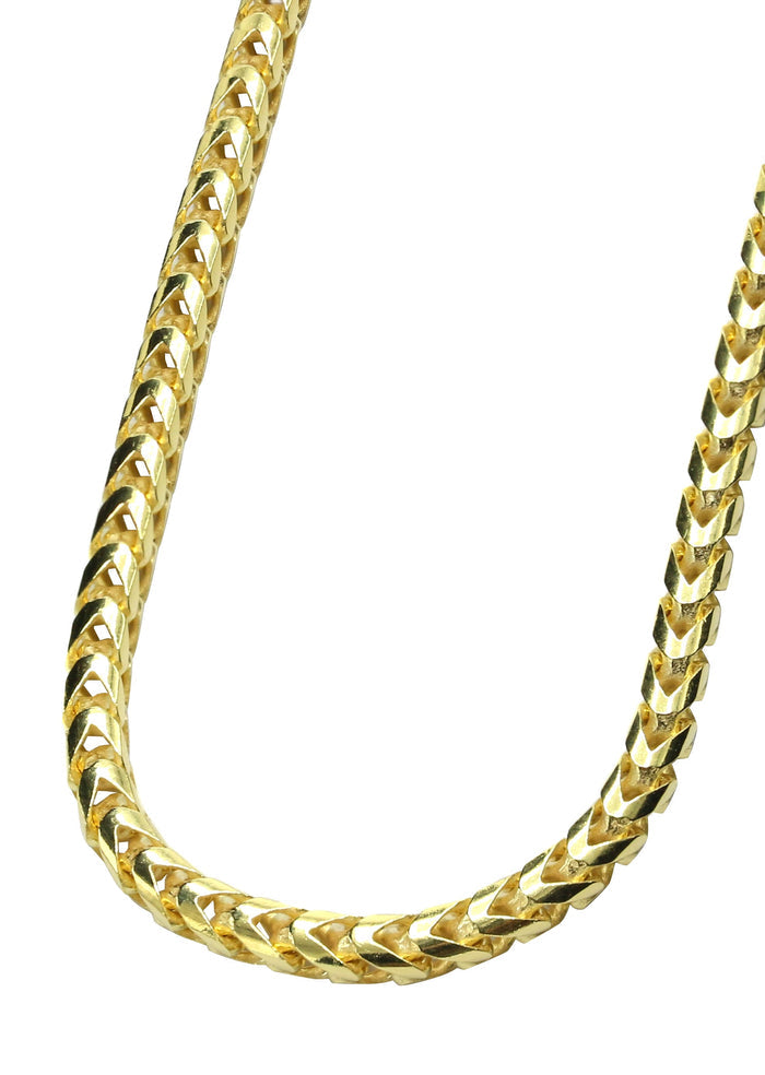 Silver Chain - Mens Gold Chain / Franco Chain