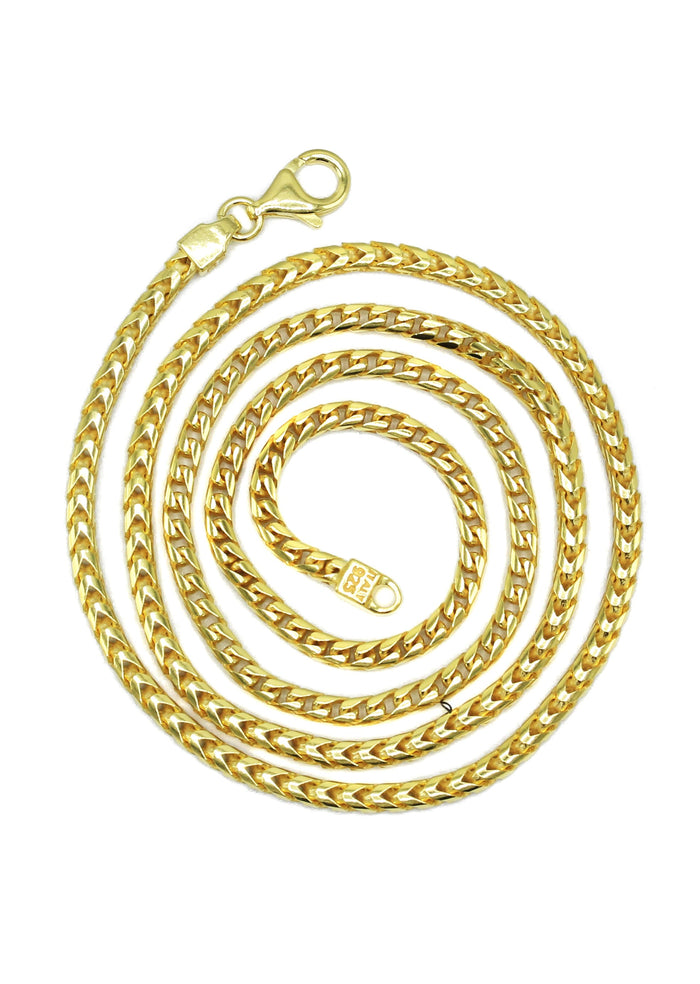 Silver Chain - Mens Gold Chain / Franco Chain
