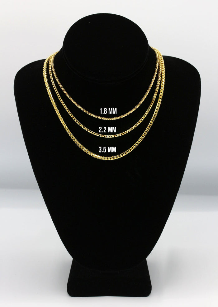 Silver Chain - Mens Gold Chain / Franco Chain