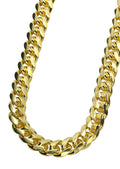 Silver Chain - Mens Gold Chain / Miami Cuban Link Chain