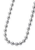 Silver Chain - Mens White Chain Ball/Bead Chain