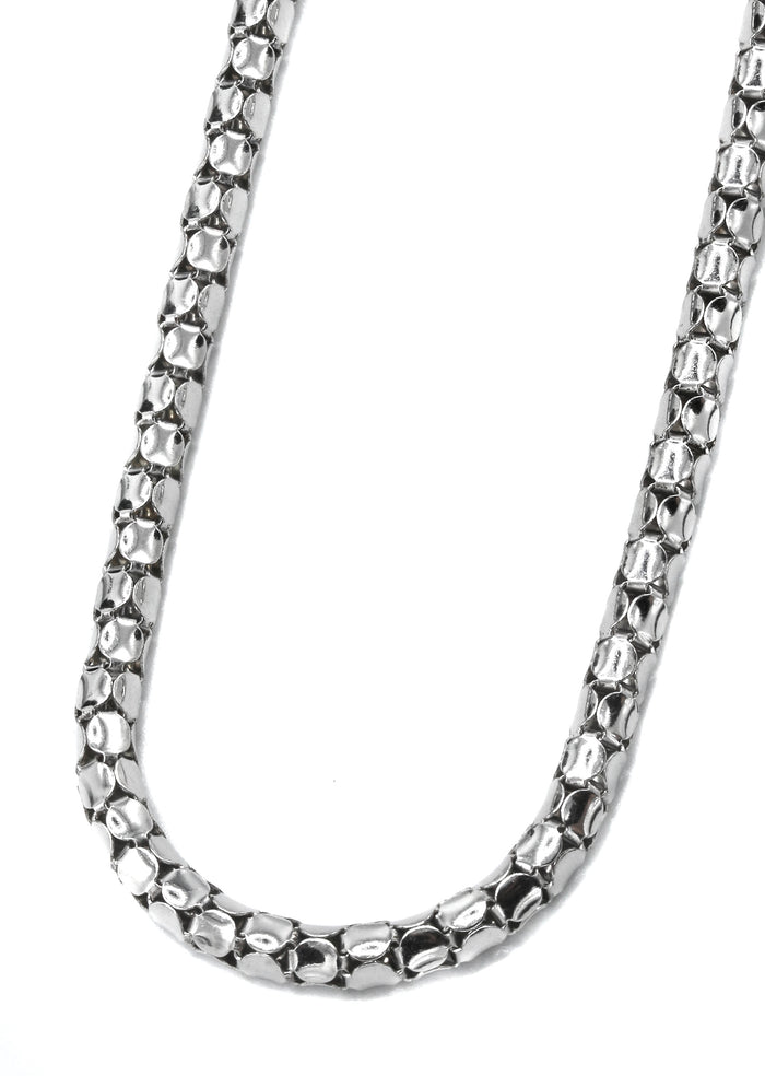 Silver Chain - Mens White Chain / Coreana Chain / 2 MM