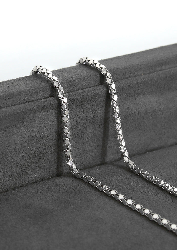 Silver Chain - Mens White Chain / Coreana Chain / 2 MM