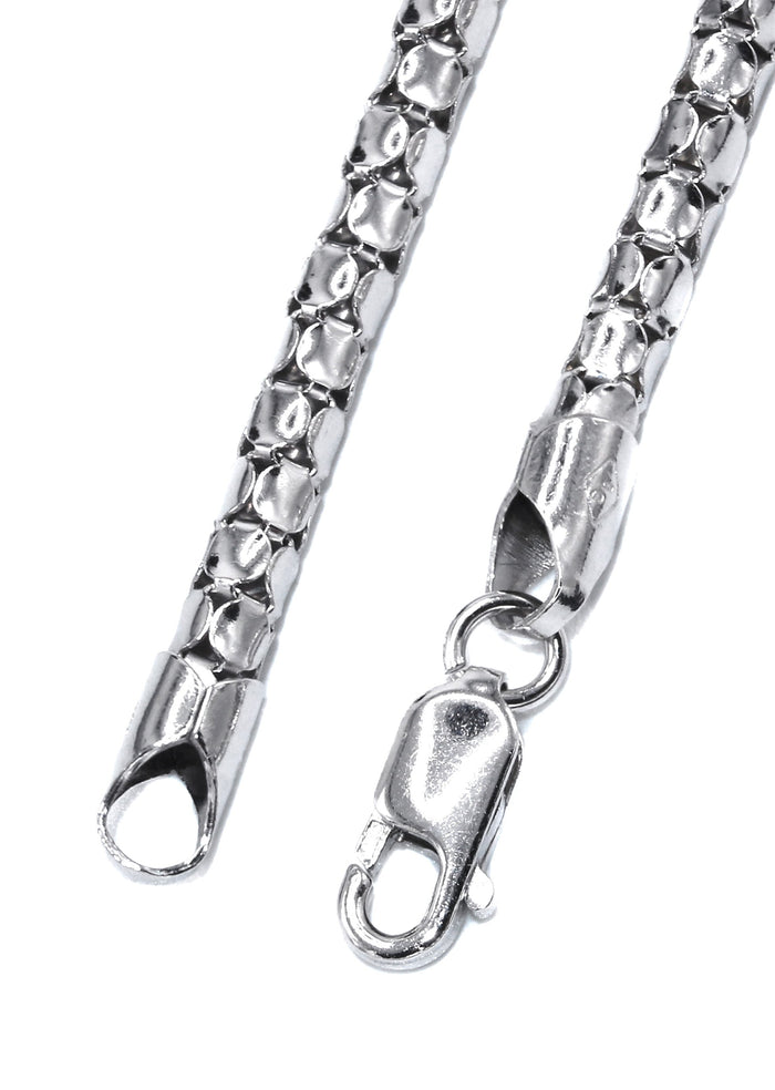 Silver Chain - Mens White Chain / Coreana Chain