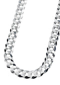 Silver Chain - Mens White Chain / Curb Chain