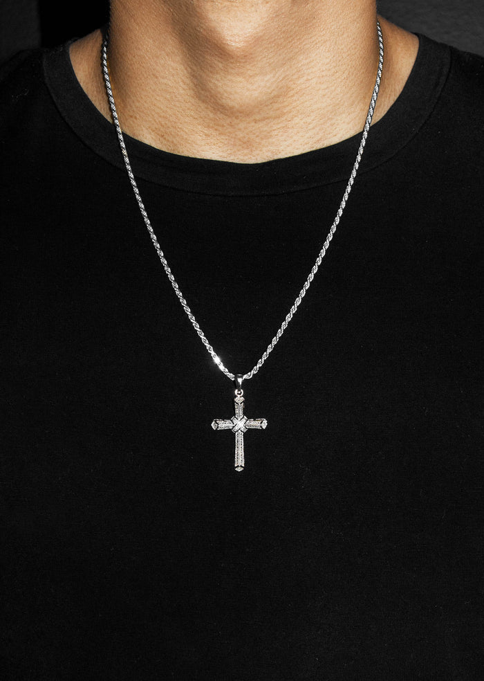 Silver Cross Necklace | 17 Grams