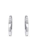 Silver Hoop Earring | Appx. 0.8 Grams