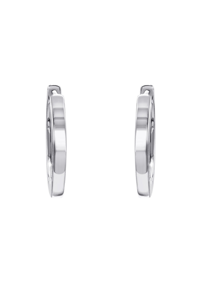 Silver Hoop Earring | Appx. 0.8 Grams
