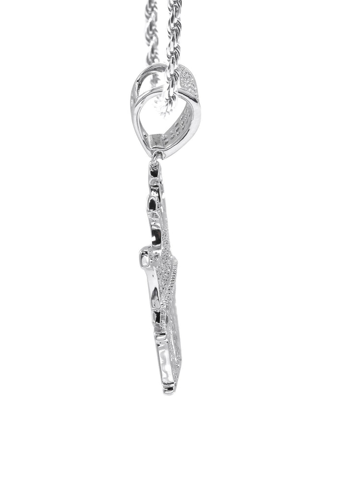 Silver King Crown Necklace | 18 Grams