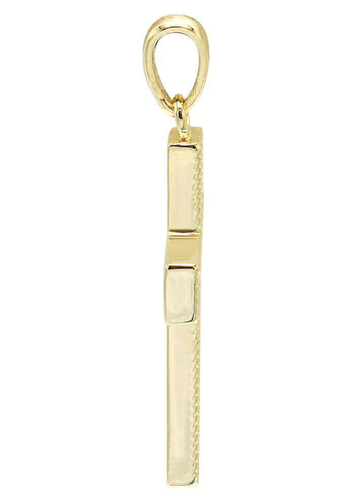 Silver Pendant - Gold Cross Pendant | Appx 5 Grams