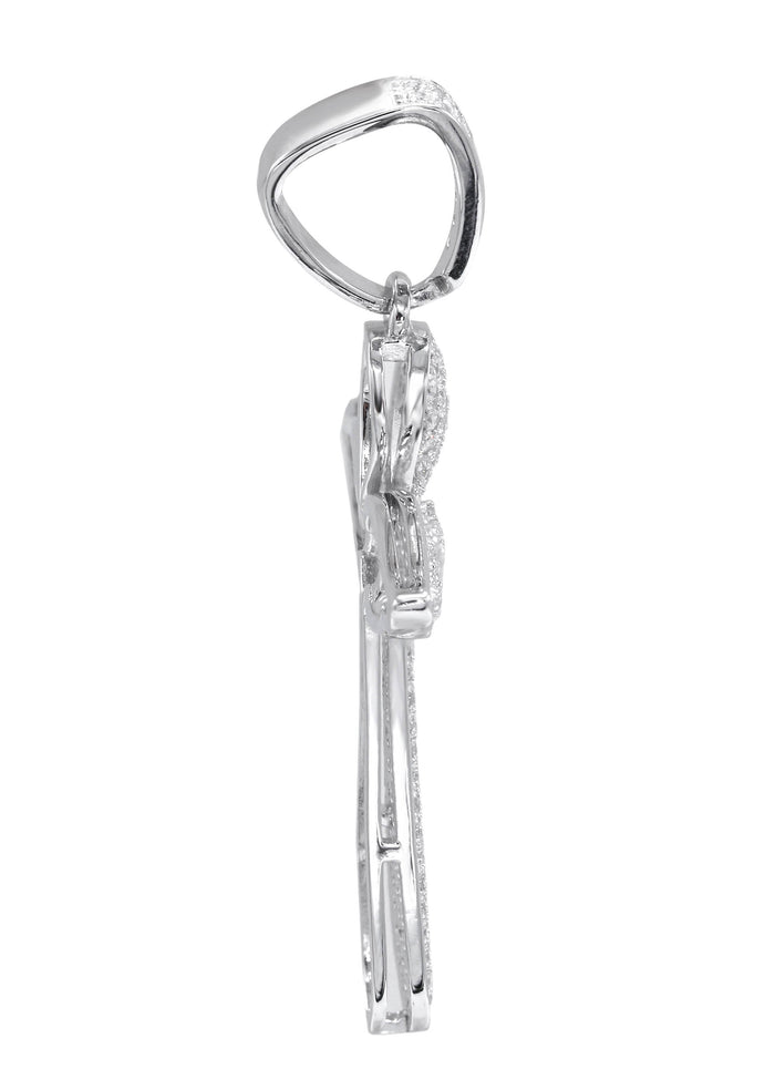 Silver Pendant - Silver Cross Pendant | Appx 4.5 Grams