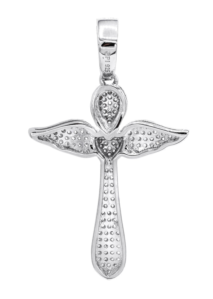 Silver Pendant - Silver Cross Pendant | Appx 4.5 Grams