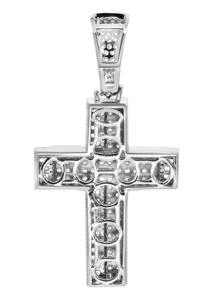 Silver Pendant - Silver Cross Pendant | Appx 8.8 Grams