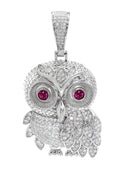 Silver Pendant - Silver Owl Pendant | Appx 6.7 Grams