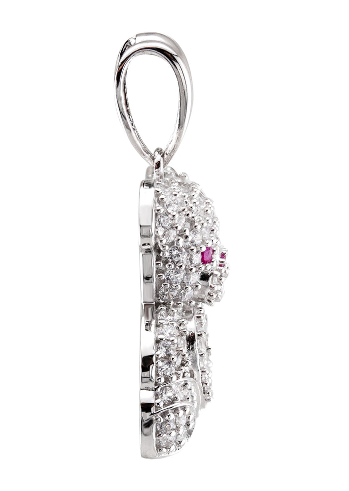 Silver Pendant - Teddy Bear Pendant | Appx 3 Grams