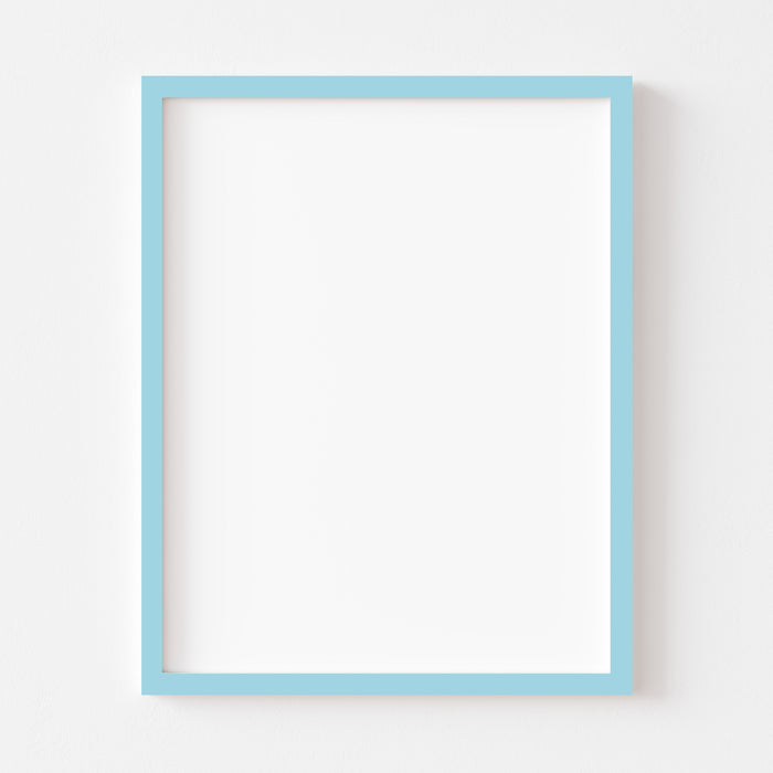 SKY BLUE FRAME — Multiple Sizes — PICK UP ONLY