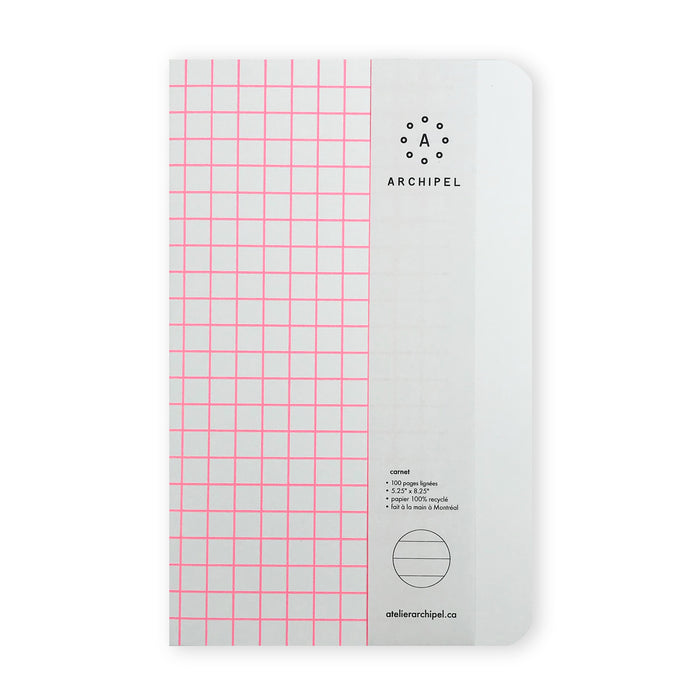SMALL SQUARES NOTEBOOK (multiple colors)  — by Archipel