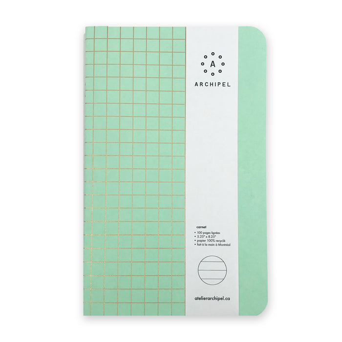 SMALL SQUARES NOTEBOOK (multiple colors)  — by Archipel