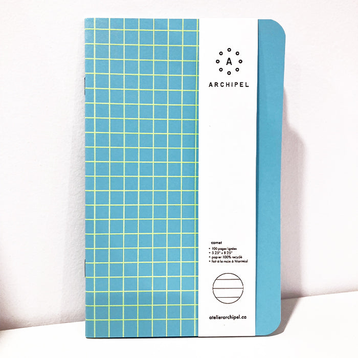 SMALL SQUARES NOTEBOOK (multiple colors)  — by Archipel