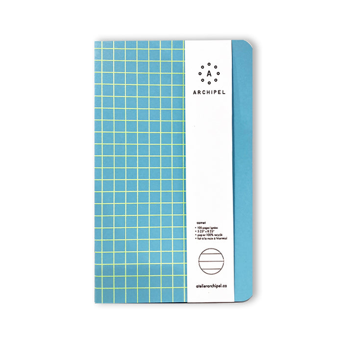SMALL SQUARES NOTEBOOK (multiple colors)  — by Archipel