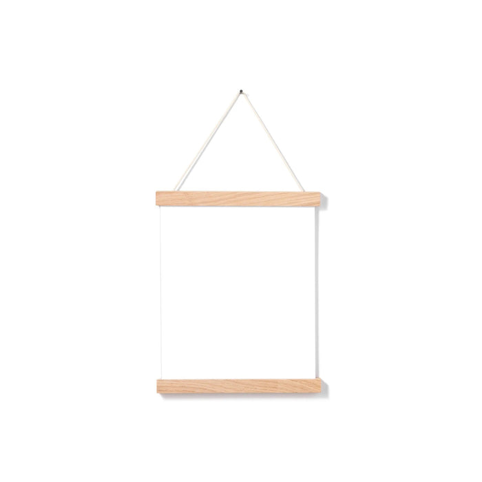 SOLID OAK MAGNETIC HANGER — Multiple Sizes
