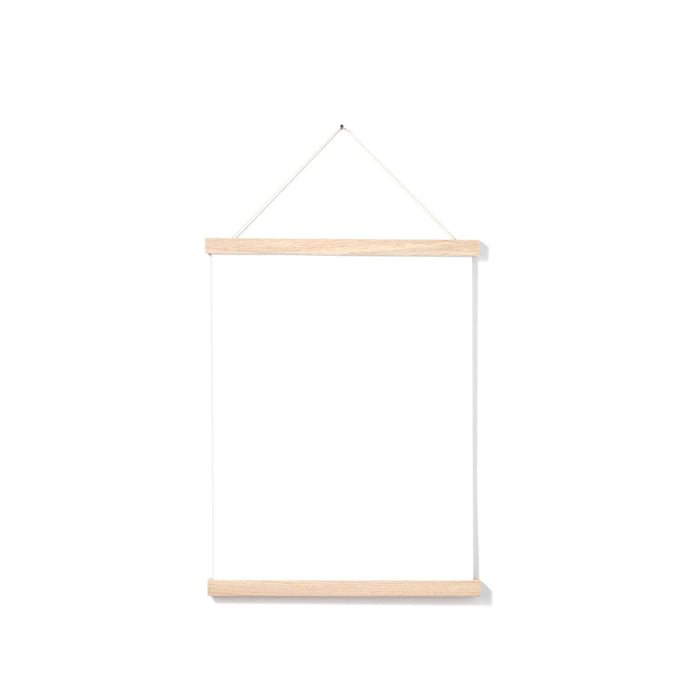 SOLID OAK MAGNETIC HANGER — Multiple Sizes