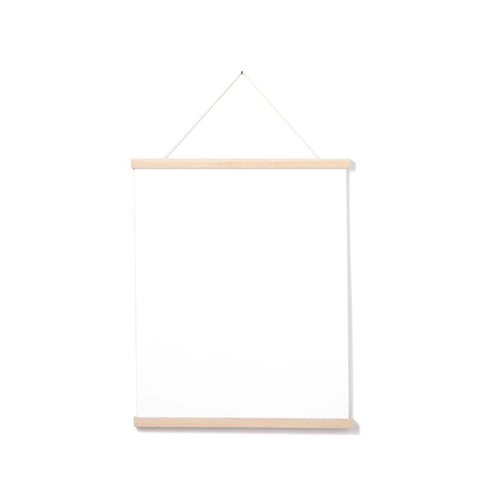 SOLID OAK MAGNETIC HANGER — Multiple Sizes
