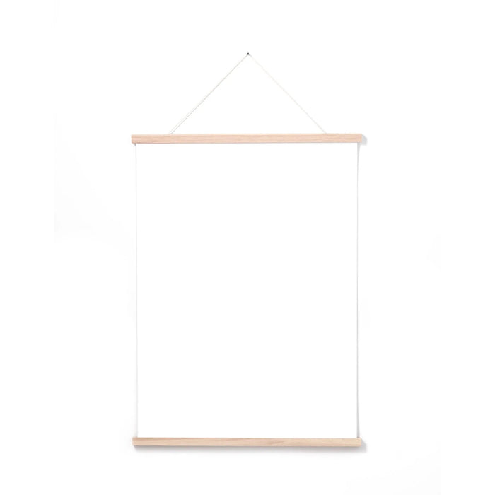 SOLID OAK MAGNETIC HANGER — Multiple Sizes