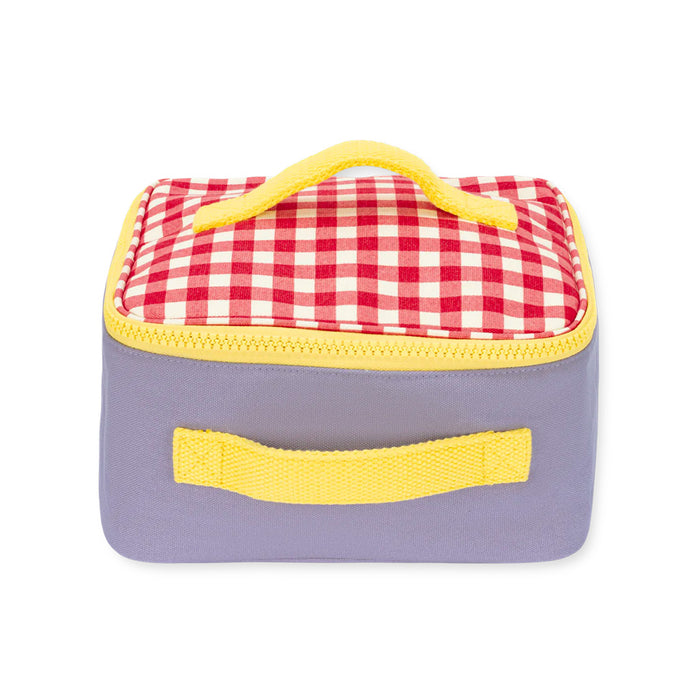 SQUARE LUNCH GINGHAM RED — by FLUF