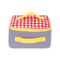 SQUARE LUNCH GINGHAM RED — by FLUF