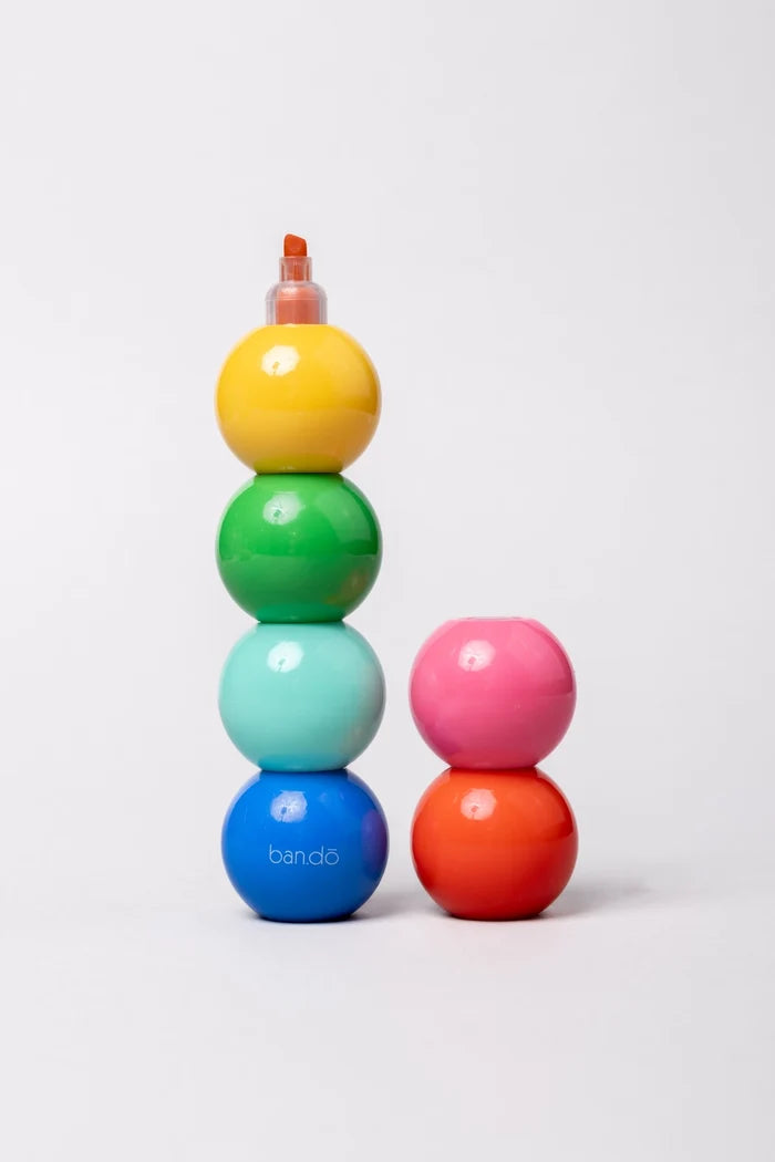STACKING HIGHLIGHTERS, SHAPES — by Ban.do