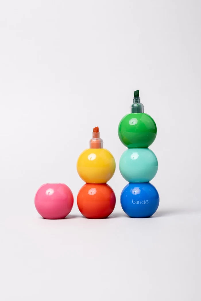 STACKING HIGHLIGHTERS, SHAPES — by Ban.do