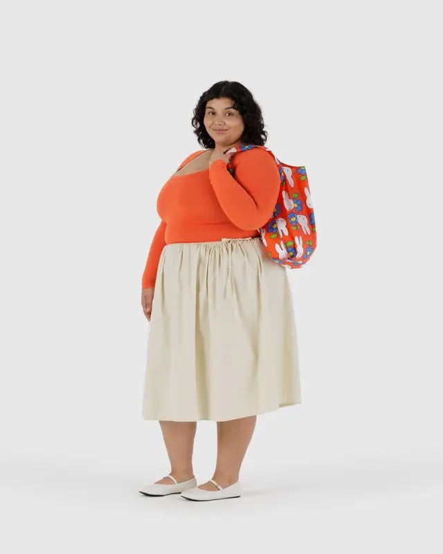 STANDARD REUSABLE BAG (Flower Miffy) — by Baggu