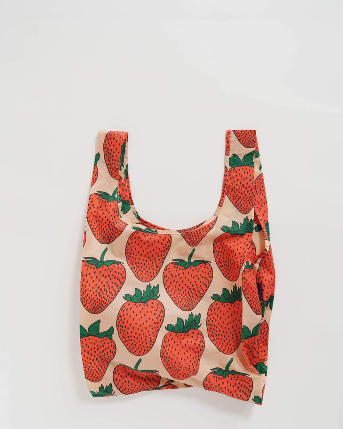 STANDARD STRAWBERRY REUSABLE BAG — by Baggu