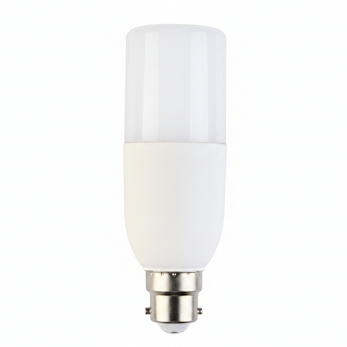 STICK BULB 9W B22 COOL WHITE (6 PACK)