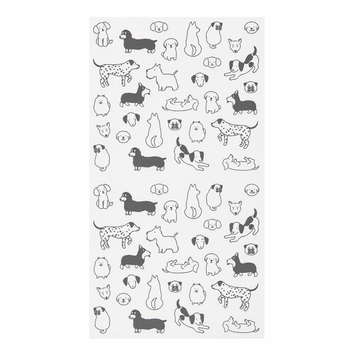 STICKERS CHAT DOGS — by Midori