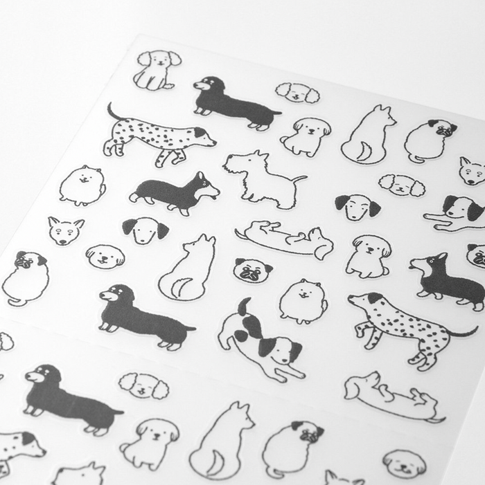 STICKERS CHAT DOGS — by Midori