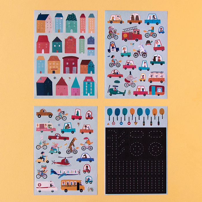 STICKERS CITY — by Londji