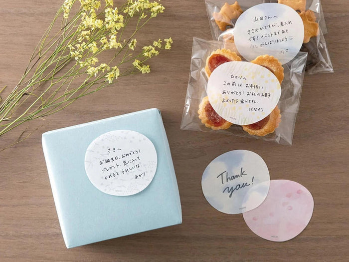STICKY NOTES TRANSPARENCY SKY LIGHT BLUE — by Midori