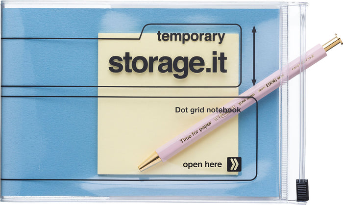 STORAGE.it NOTEBOOK WITH A POCKET COVER, 14,5x10cm (Multiple Colors) — by MARK'S