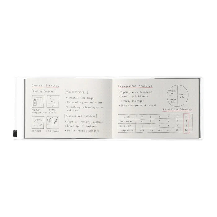 STORAGE.it NOTEBOOK WITH A POCKET COVER, 14,5x10cm (Multiple Colors) — by MARK'S