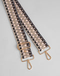 Strap Chocolate & Almond Twill-Pom Pom London